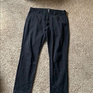 Slim fit H&M pants black
